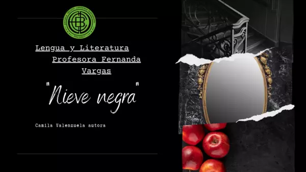 Clase sobre el libro "Nieve negra" | profe.social